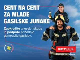 Cent na cent za mlade gasilske junake – podprimo gasilstvo skupaj!