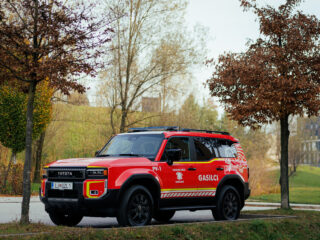 Novo poveljniško vozilo v Gasilski zvezi Ljubljana