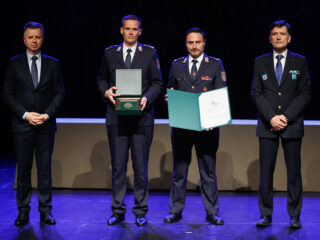 Gasilska zveza Ljubljana prejela plaketo Mestne občine Ljubljana