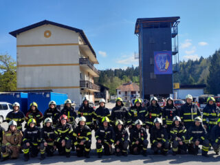 Zaključen tečaj za gasilskega častnika – GZ Ljubljana z novimi častniki